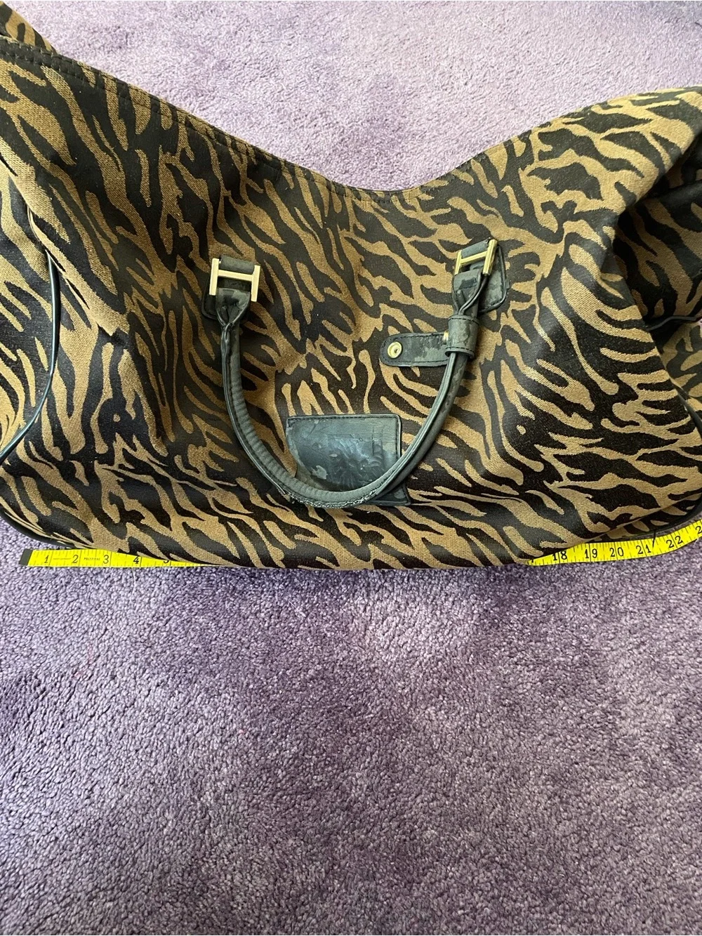anne klein travel tote bag Medium with Straw Pouch Our Ak carry all tote has been updated this season in some of our core colors to give you a simplistic but fashionable look Anne Klein Brown and Black
